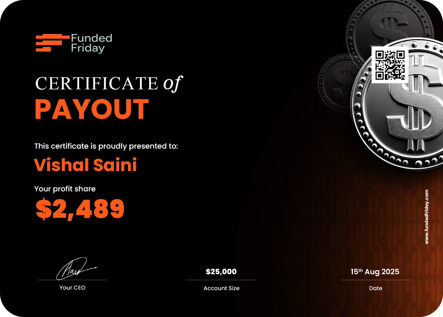 Certificate 16